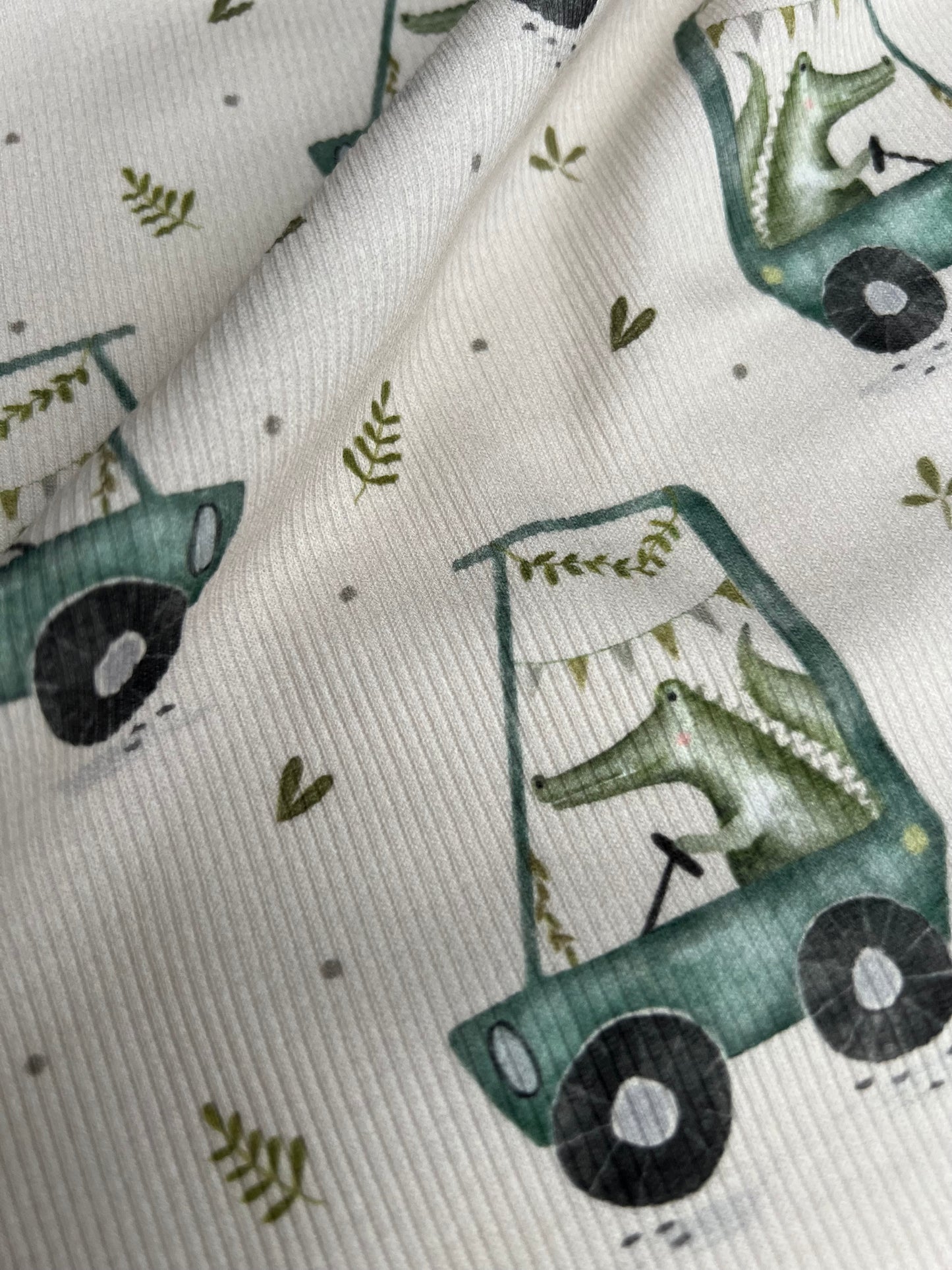 Rib Jersey Kroko / 0,5 m