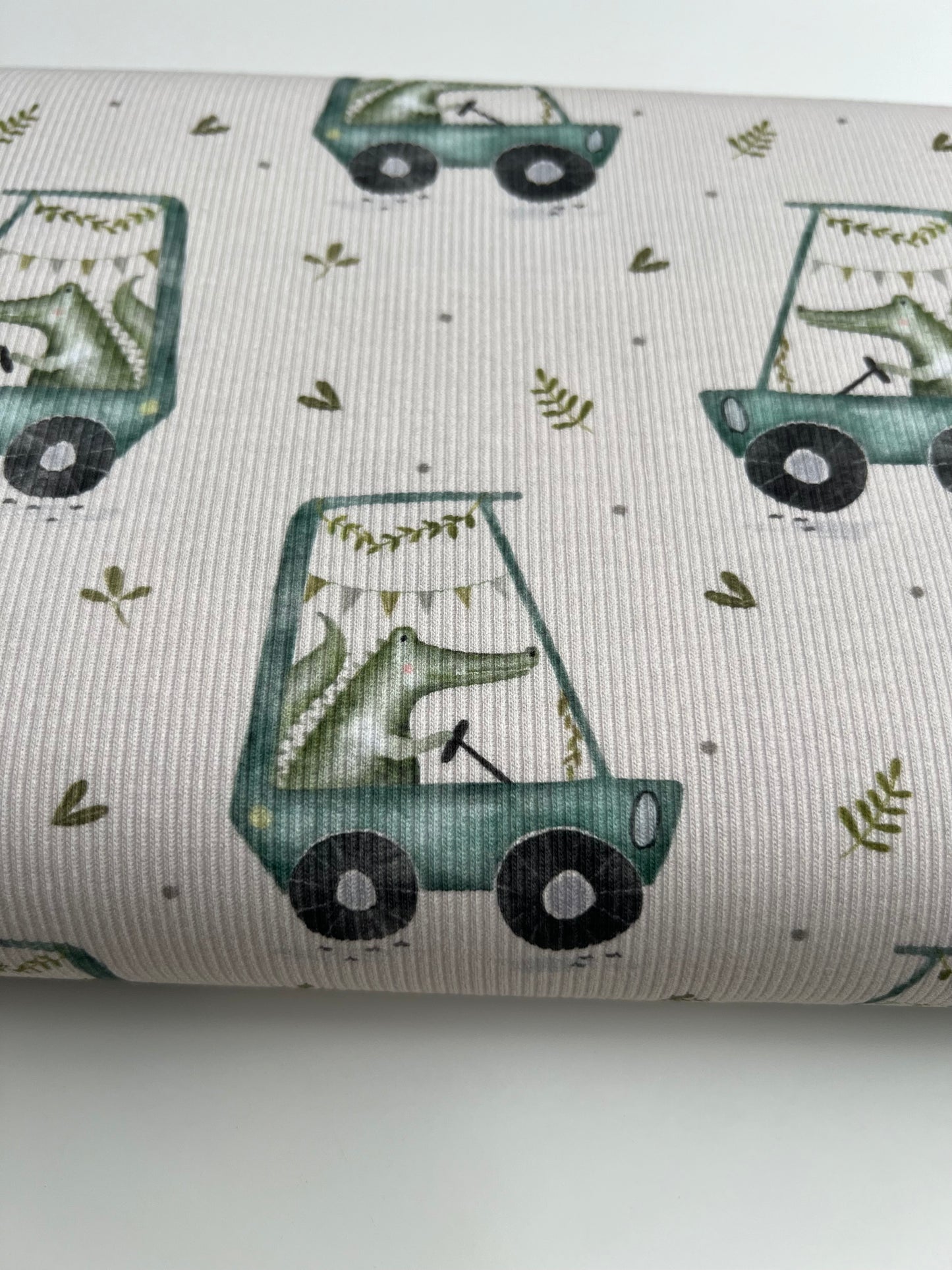 Rib Jersey Kroko / 0,5 m