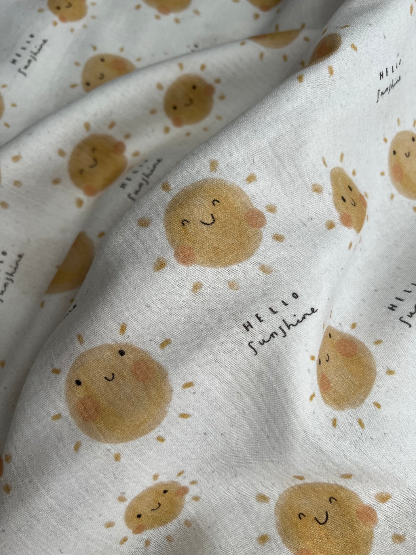 Musselin Hello Sunshine / 0,5 m