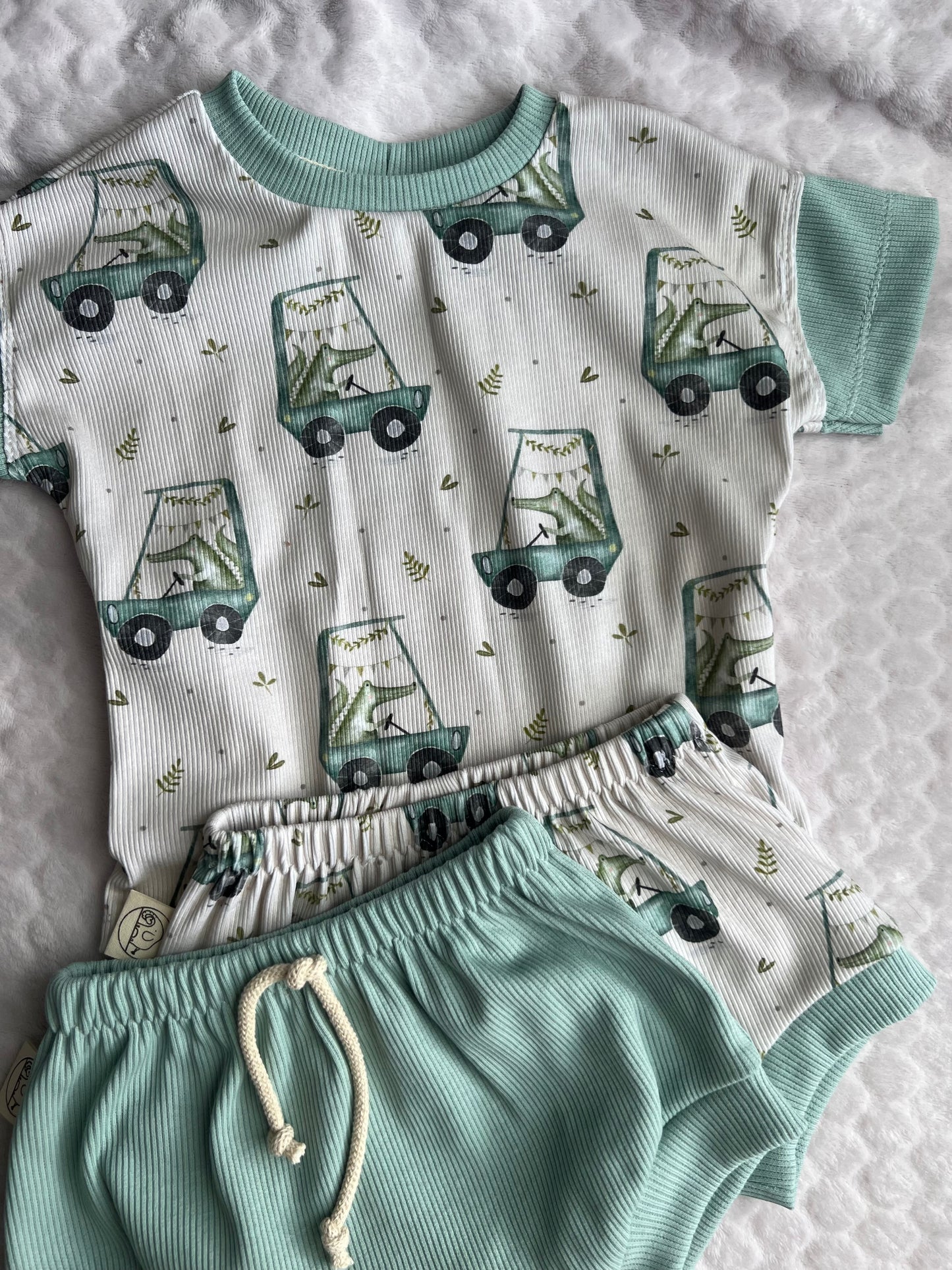 Rib Jersey Kroko / 0,5 m