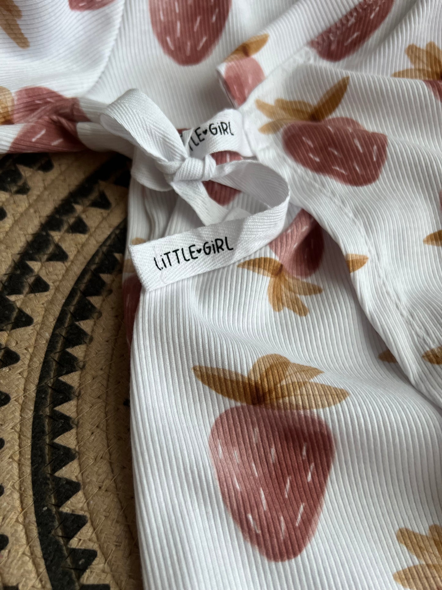Rib Jersey Erdbeere / 0,5 m