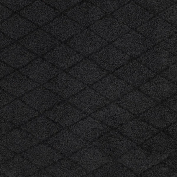 Teddystoff DIAMOND- dunkelgrau