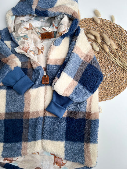 Locker geschnittene Teddyjacke