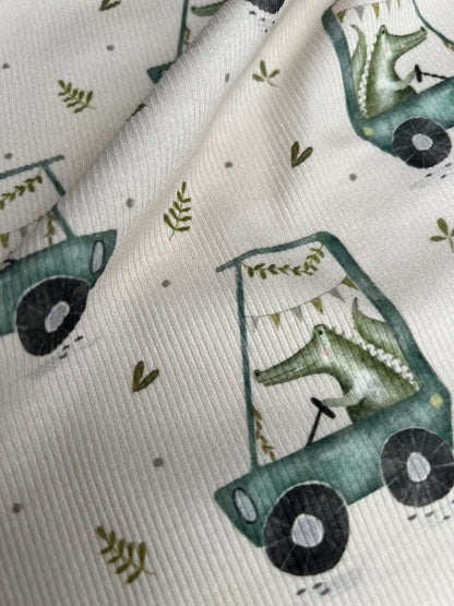 Rib Jersey Kroko / 0,5 m
