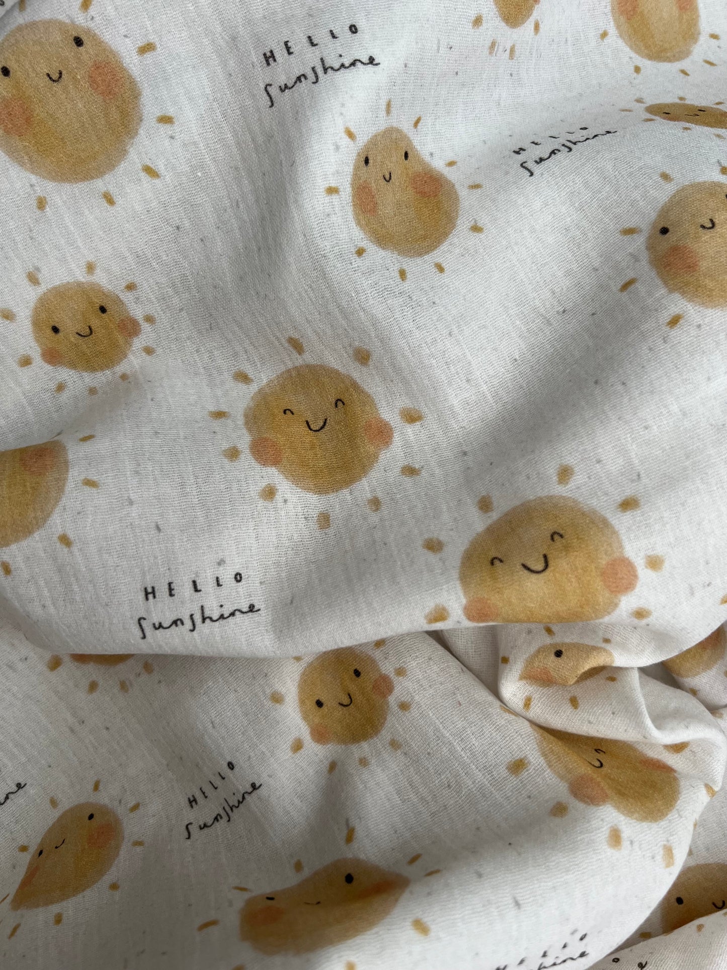 Musselin Hello Sunshine / 0,5 m