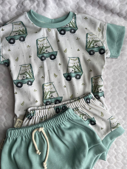 Rib Jersey Kroko / 0,5 m
