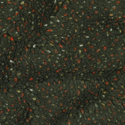 Teddystoff TWEED- dunkeloliv