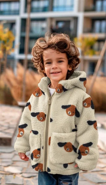 Teddystoff süße Hunde